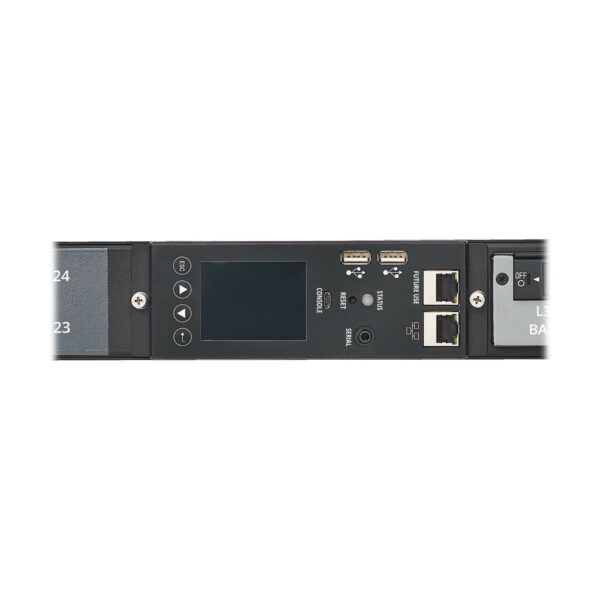 Eaton 8.6kW 200-240V 3-Phase IsoBreaker Managed PDU - Gigabit, 36 Outlets, L15-30P Input, LCD, 10 ft. (3 m) Cord, 0U, 70 in. (1.8 m) Height, TAA