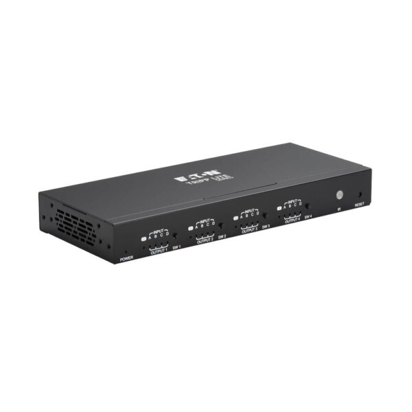 Tripp Lite series 4x4 HDMI Matrix Switch with Remote Control - 1080p @ 60 Hz (HDMI 4xF/4xF), TAA