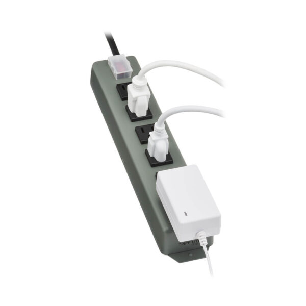Tripp Lite series Industrial Power Strip Metal, Lighted Power Switch, 6-Outlet, 6 ft. (1.8 m) Cord
