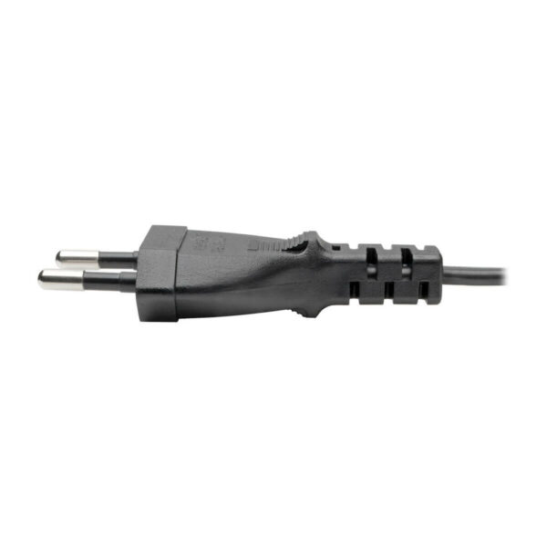 Tripp Lite series European Computer Power Cord, C7 to Schuko, 2.5A, 250V, 18 AWG, 6 ft. (1.83 m), Black
