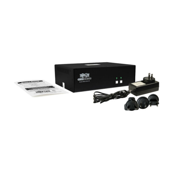 79c3332e4b52abd07dd90ad42939c3c7 Secure KVM Switch, 2-Port, Dual Head, HDMI to HDMI, 4K, NIAP PP4.0, Audio, TAA