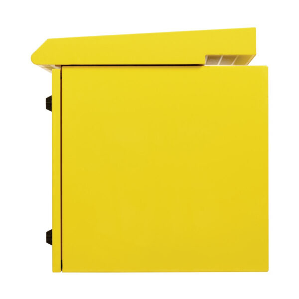 Tripp Lite series SmartRack Industrial Enclosure - NEMA 3R, Wall Mount, Metal, Locking, Fan With Thermal Switch, 23 in. Depth, 12U, Yellow