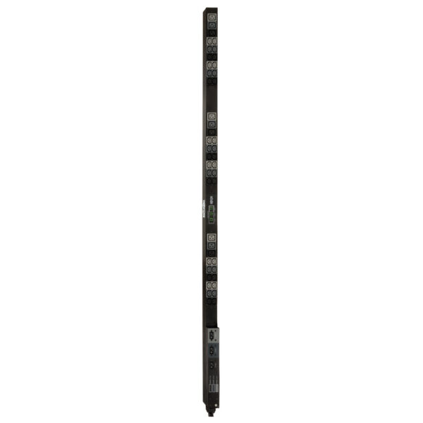 Tripp Lite series 3-Phase Local Metered PDU, 8.6 kW, 45 208V outlets (36 C13, 9 C19), 6 ft. (1.83 m) NEMA L21-30P Input connection, TAA Compliant