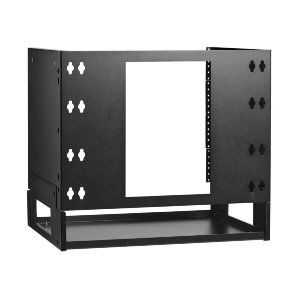 Tripp Lite series 8U Wall-Mount Bracket with Shelf for Small Switches and Patch Panels, Hinged