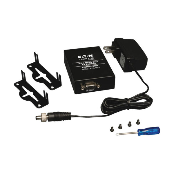 7ae961f8b0d63e936472d8245241aa74 Tripp Lite series VGA over Cat5/6 Extender, Box-Style Receiver for Video, Up to 1000 ft. (305 m), TAA