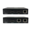 Tripp Lite series HDMI over Cat6 Extender Kit, Transmitter and Receiver with Repeater, 4K 60Hz, 4:4:4, IR, HDR, PoC, 230 ft., TAA