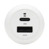 7b30a9a2ad791cd43995fc9855fa82f0 Tripp Lite series Dual-Port USB Car Charger - 30W PD Charging, USB-C (18W) & USB-A (12W), USB-C to Lightning Cable, White