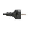 7b4f11383e296b92d828ca833b13a139 Tripp Lite series EU Computer Power Cord, Schuko to C19 - 16A, 250V, H05VV-F, 2.5 m (8.2 ft.), Black