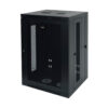 Tripp Lite series SmartRack 18U Low-Profile Switch-Depth Wall-Mount Rack Enclosure Cabinet, Hinged Back