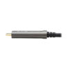 Tripp Lite series USB-C AOC Cable (M/M) - USB 3.2 Gen 2 (10 Gbps) Plenum-Rated Fiber Active Optical Cable - Data Only, Black, 20 m (66 ft.)