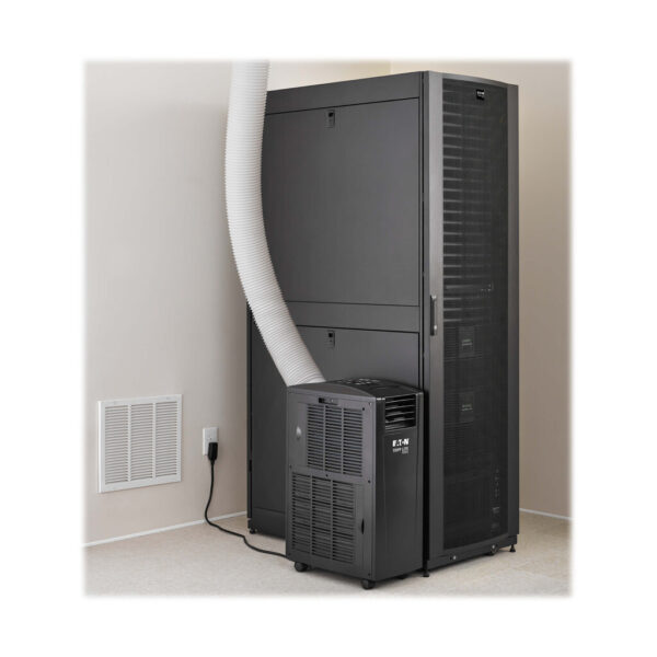 Tripp Lite series Portable AC Unit for Server Rooms - 13,000 BTU (3.8 kW), 120V, R32 Refrigerant, Black
