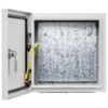 7b9250dfa6a992702409ca829285d68b Tripp Lite series SmartRack Outdoor Industrial Enclosure with Lock - NEMA 4, Surface Mount, Metal Construction, 10 x 10 x 10 in., Gray