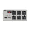 Tripp Lite series Isobar 6-Outlet Surge Protector, 6 ft. Cord with Right-Angle Plug, 3330 Joules, Diagnostic LEDs, Metal Housing