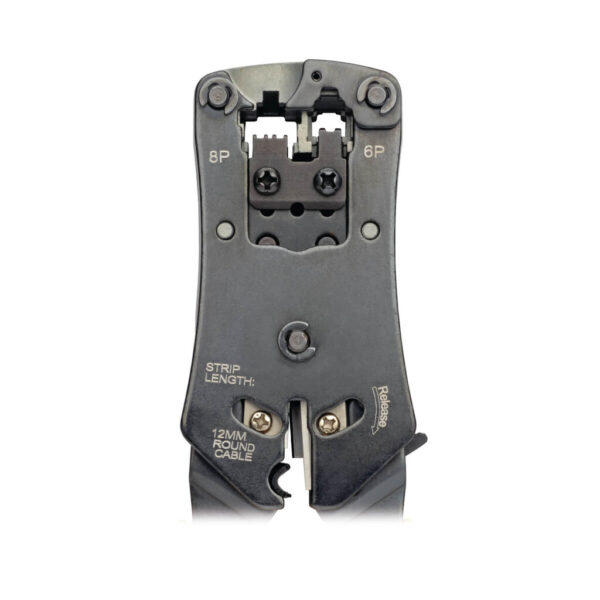 Tripp Lite series RJ11/RJ12/RJ45 Wire Crimper with Built-in Cable Tester