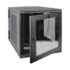 Tripp Lite series SmartRack 12U Server-Depth Wall-Mount Small Rack Enclosure, Clear Acrylic Window, Hinged Back - SRW12US33G
