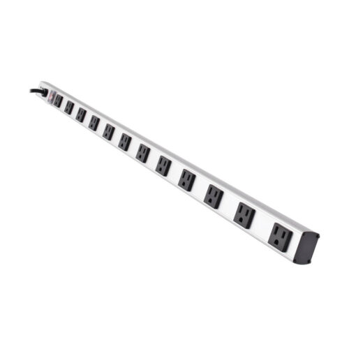 Tripp Lite series 12 Right-Angle Outlet Vertical Power Strip, 120V, 15A, 15 ft. (4.57 m) Cord, 5-15P, 36 in.