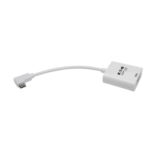 7bf82a975c7ea5de8da9de070540a13e Tripp Lite series USB-C to VGA Adapter with Alternate Mode - DP 1.2, Right-Angle USB-C