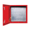 Tripp Lite series SmartRack Outdoor Industrial Enclosure with Lock - NEMA 4, Surface Mount, Metal Construction, 18 x 18 x 10 in., Red