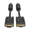 Tripp Lite series VGA High-Resolution RGB Coaxial Cable (HD15 M/F)), 3 ft. (0.91 m)