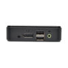 Tripp Lite series 2-Port DisplayPort KVM Switch 4K 60 Hz with Audio, Cables and USB Peripheral Sharing