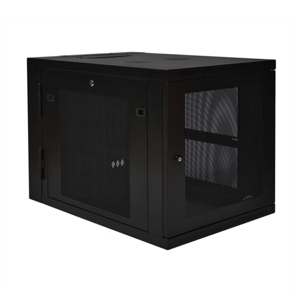 Tripp Lite series SmartRack 12U Server-Depth Wall-Mount Small Rack Enclosure, Hinged Back