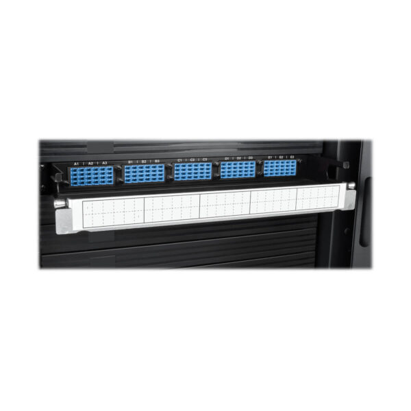 Tripp Lite series 40/100Gb Fiber Breakout Patch Panel, 40Gb to 4 x 10Gb, 100Gb to 4 x 25Gb, 15 MTP QSFP to 60 LC Duplex 9/125 Singlemode Ports, 1U