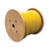 Tripp Lite series Plenum-Rated Bulk Access Control Cable, Yellow, 1000 ft. (305 m)