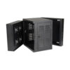 7cf198383b78d79b694c86f73d86be3f Tripp Lite series SmartRack 12U Switch-Depth Wall-Mount Small Rack Enclosure for Harsh Environments, Hinged Back, 230V