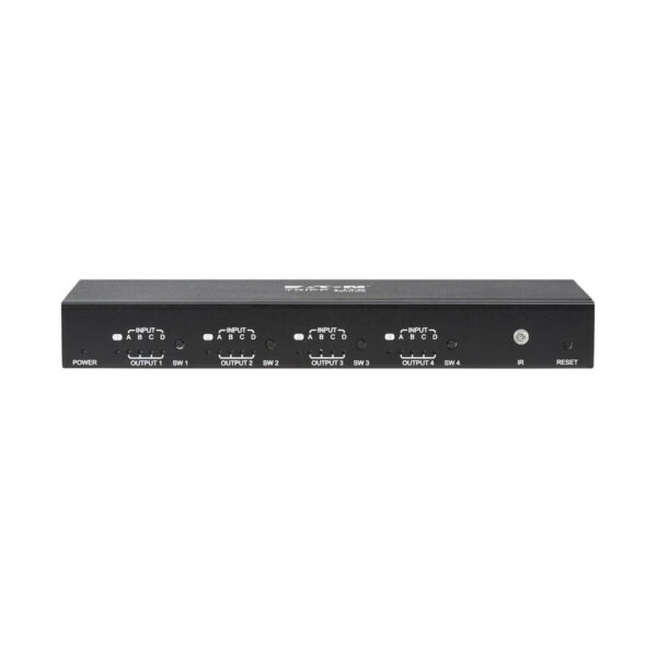 Tripp Lite series 4x4 HDMI Matrix Switch with Remote Control - 1080p @ 60 Hz (HDMI 4xF/4xF), TAA
