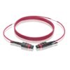 7d0df1e3b49c369bbf746ed439a8f267 Tripp Lite series 100G MTP/MPO Multimode OM4 Plenum-Rated Fiber Optic Cable (F/F), 12 Fiber, 40/100GBASE-SR4, Push/Pull Tabs, Magenta, 5 m