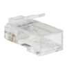 Tripp Lite series Cat6 RJ45 Pass-Through UTP Modular Plug, 50 Pack, TAA