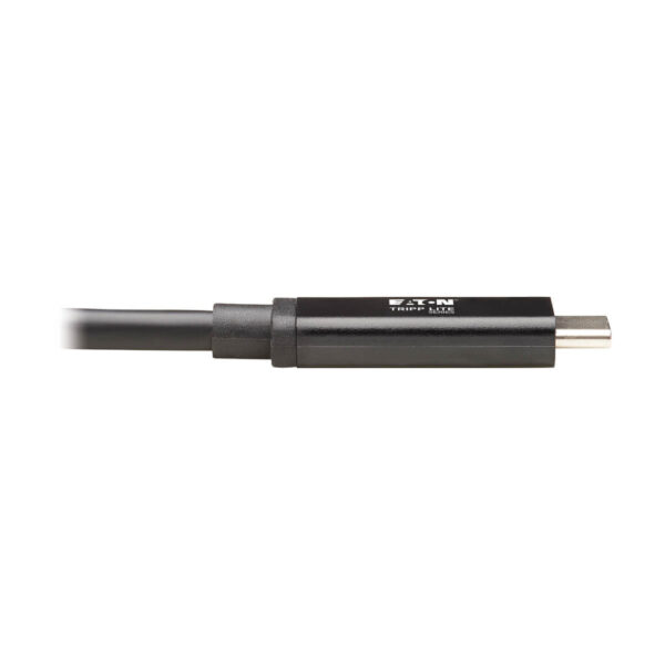7d2c101c16214ea0656169ec3be34754-1 Tripp Lite series Thunderbolt 3 Passive Cable (M/M) - 20 Gbps, 5A 100W Power Delivery, 4K/60 Hz, 1.5 m (5 ft.), Black