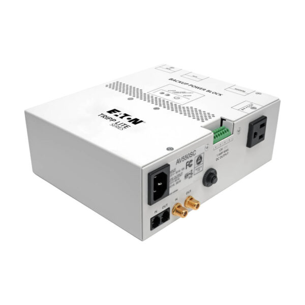Tripp Lite series 550VA Audio/Video Backup Power Block - Exclusive UPS Protection for Structured Wiring Enclosure
