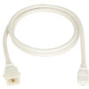 Tripp Lite series PDU Power Cords, C19 to P-Lock C20 - Heavy-Duty, 20A, 250V, 12 AWG, 6 ft. (1.8 m), White, 6 Pack