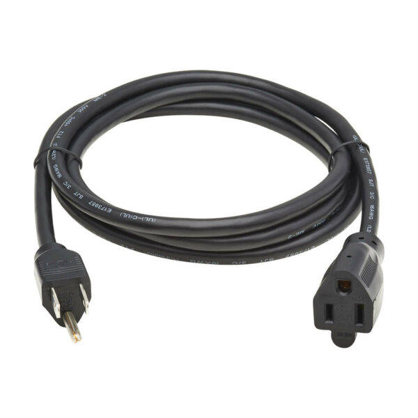 Tripp Lite series Power Extension Cord, NEMA 5-15P to NEMA 5-15R - 13A, 120V, 16 AWG, 6 ft. (1.8 m), Black