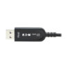 7d7d2049c90aaf9e71fd24e0e73b934e-1 Tripp Lite series USB-A to USB-C AOC Cable (M/M) - USB 3.2 Gen 2 (10Gbps) Plenum-Rated Fiber Active Optical - Data Only, Black, 10 m (33 ft.)
