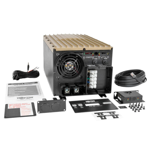 Tripp Lite series 3600W APS INT Series 36VDC 230V Inverter/Charger with Auto-Transfer Switching, Line-Interactive AVR