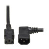 7db76db42e278c575e50feb92b364e2f Tripp Lite series Heavy-Duty PDU Power Cord, C13 to Right-Angle C14 - 15A, 250V, 14 AWG, 6 ft. (1.83 m), Black