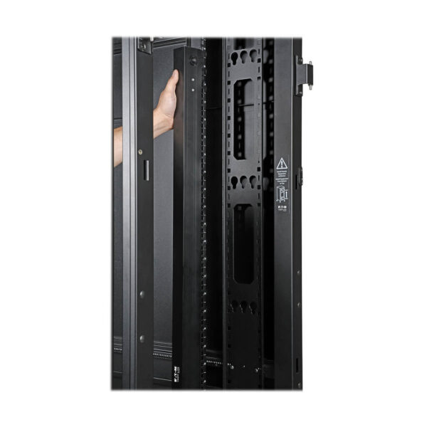 Tripp Lite series 48U SmartRack Wide Standard-Depth Rack Enclosure Cabinet with doors & side panels - SR48UBWD