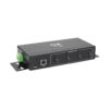 Tripp Lite series 4-Port Industrial-Grade USB 2.0 Hub - 15 kV ESD Immunity, Metal Housing, Wall/DIN Mountable