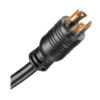 Eaton 8.6kW 200-240V 3-Phase IsoBreaker Managed PDU - Gigabit, 36 Outlets, L15-30P Input, LCD, 10 ft. (3 m) Cord, 0U, 70 in. (1.8 m) Height, TAA