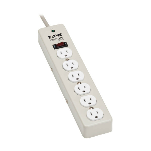 7ec48f184622f47575ace6b83f370e85 Tripp Lite series Industrial Surge Protector, 6-Outlet, 6 ft. (1.8 m) Cord, 1050 Joules