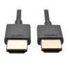 Tripp Lite series Slim High-Speed HDMI Cable with Ethernet and Digital Video with Audio, UHD 4K 60Hz (M/M), 6 ft. (1.83 m)