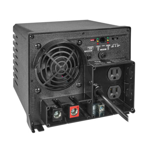 Tripp Lite series 750W PowerVerter APS 12VDC 120V Inverter/Charger with Auto-Transfer Switching, 2 Outlets
