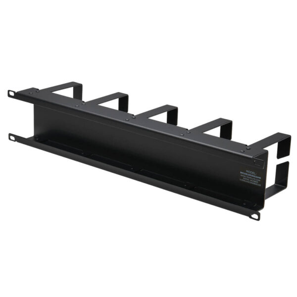 7eda61a3767d1d8c5445825e0cd1f09d Tripp Lite series Horizontal Cable Manager - Metal Rings, Black, 2U