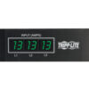 Tripp Lite series 3-Phase Local Metered PDU, 8.6 kW, 45 208V outlets (36 C13, 9 C19), 6 ft. (1.83 m) NEMA L21-30P Input connection, TAA Compliant