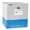 Tripp Lite series Cat6 Gigabit Solid Core UTP PVC Bulk Ethernet Cable, Gray, 1000 ft. (304.8 m), TAA