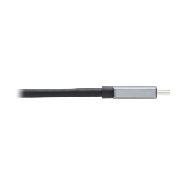 7f3b25cbf8ae599495625b9a832992de Tripp Lite series USB-C to DisplayPort 1.4 Active Adapter Cable (M/M), UHD 8K/30 Hz or 4K/144 Hz, Black/Silver, 6 ft. (1.8 m)