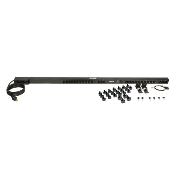 Eaton 5.5kW Single-Phase Switched PDU, Outlet Monitoring, 208/230V Outlets (20 C13 & 4 C19), 0U, LX Interface, TAA