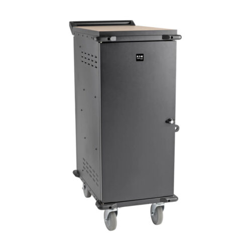 Tripp Lite series 21-Device AC Charging Cart for Laptops and Chromebooks - 120V, NEMA 5-15P, 10 ft. (3.05 m) Cord, Black